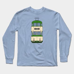 Blackpool Balloon Tram Long Sleeve T-Shirt